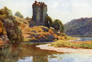 Castello di Neidpath da Ernest William Haslehust