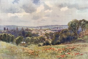 Oxford da Headington Hill da Ernest William Haslehust