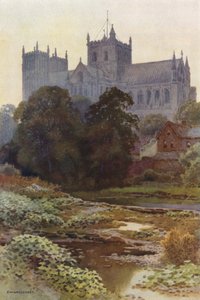 Cattedrale di Ripon dal fiume