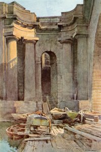 Scalini del fiume, Ponte di Waterloo