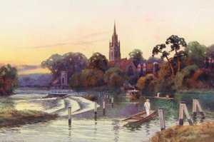 Fiume Tamigi: Marlow da Ernest William Haslehust