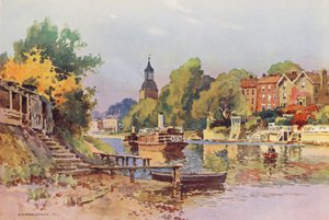 Fiume Tamigi: Sunbury da Ernest William Haslehust