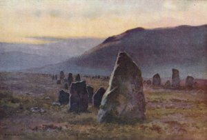 Viale di Pietra, vicino a Merrivale da Ernest William Haslehust