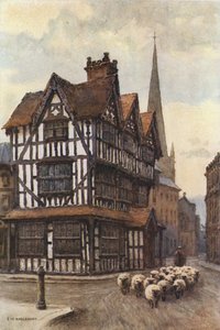 La Casa in Bianco e Nero, High Town da Ernest William Haslehust
