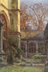 I chiostri, Winchester College da Ernest William Haslehust