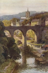 La Storica Vecchia Città di Knaresborough da Ernest William Haslehust