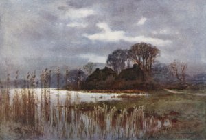 Lo stagno del mulino, Beaulieu da Ernest William Haslehust
