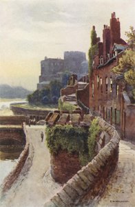 Le mura vicino a Bridgegate da Ernest William Haslehust