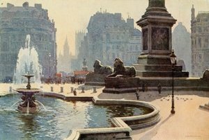 Piazza Trafalgar da Ernest William Haslehust