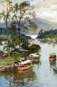 Vista dal Ponte di Balloch da Ernest William Haslehust