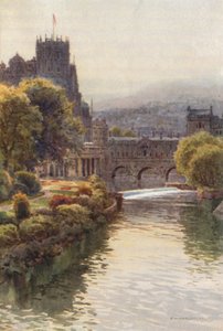Vista dal North Parade Bridge, Bath