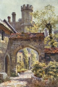 Winchester College: Il cancello esterno da "Arcadia" da Ernest William Haslehust