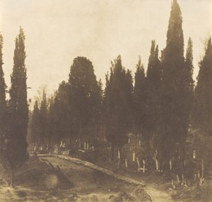 Turchia: Cimitero di Scutari, 1852 (foto) da Ernest de Caranza