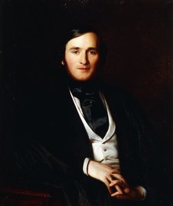 Ritratto del compositore Richard Wagner