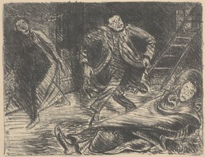 Danza disperata, illustrazione per il dramma 