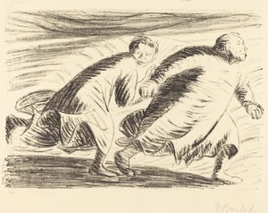 I fuggitivi, 1916-1917 da Ernst Barlach