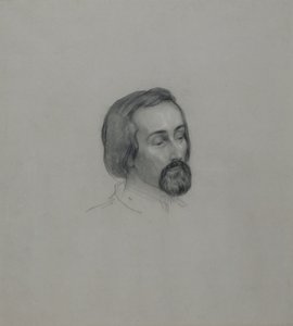 Ritratto del poeta Heinrich Heine 1797-1856