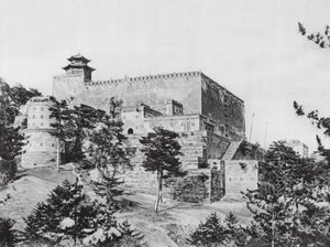 Jehol, Potala, Chihli, Edificio principale a Potala, Vista da sud-ovest da Ernst Boerschmann