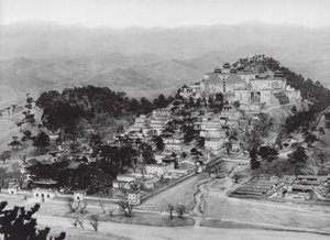 Jehol, Potala, Chihli, Il monastero lama Potala a Jehol, Vista da sud-est