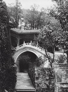 Giardino del monastero nelle montagne occidentali, Pechino