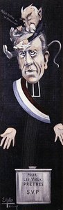 Abate Lemire confortato da Georges Clemenceau da Ernst Emmanuel Muller