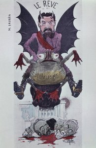 Il sogno di M. Jaures, 1906 da Ernst Emmanuel Muller