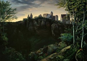 Castello di Hohnstein nella Svizzera sassone