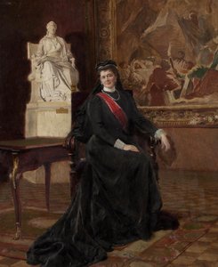 La granduchessa Maria Pavlovna di Russia da vedova da Ernst Friedrich von Liphart
