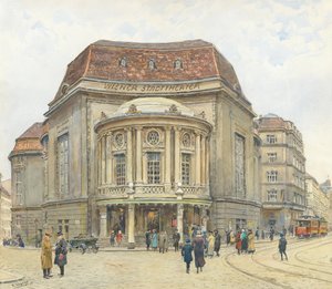 Il Teatro della Città di Vienna, 1924 da Ernst Graner