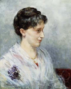 Ritratto di Maria da Ernst Josephson