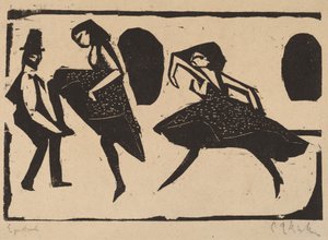 Danza acrobatica, 1911