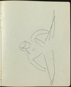 Danzatori e artisti Pagina da un taccuino, c. 1911