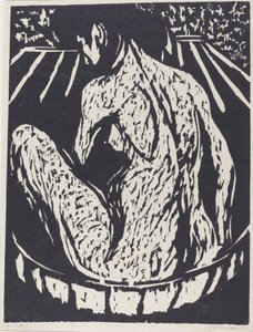 Nudo femminile, 1908 da Ernst Ludwig Kirchner