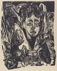 Ragazza che sogna da Ernst Ludwig Kirchner
