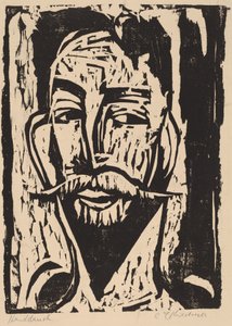 Testa del Prof. Dr. Graef da Ernst Ludwig Kirchner