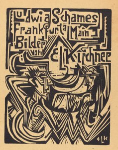 Ludwig Schames Francoforte sul Meno, 1919 da Ernst Ludwig Kirchner