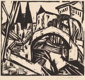 Riva del fiume a Elisabeth Berlino, 1912-1913
