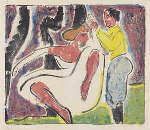 Danzatori russi da Ernst Ludwig Kirchner
