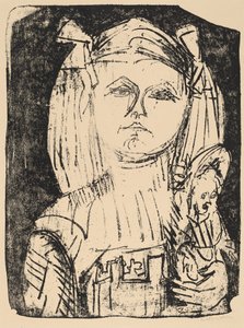 Ragazza con Bambola, 1916
