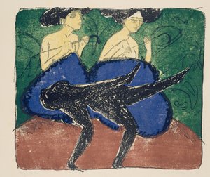 Ragazze americane da Ernst Ludwig Kirchner