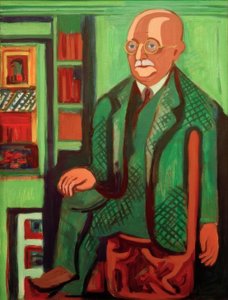 Ritratto del Dr. Hagemann da Ernst Ludwig Kirchner