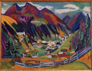 Vista su Davos da Ernst Ludwig Kirchner
