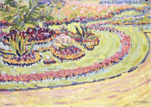 Blumbenbeete da Ernst Ludwig Kirchner