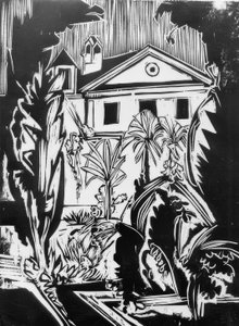 Giardino botanico (Jena) da Ernst Ludwig Kirchner