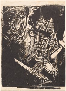 Compositore Klemperer da Ernst Ludwig Kirchner