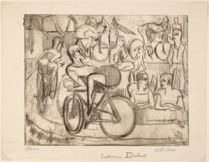 Corsa Ciclistica da Ernst Ludwig Kirchner