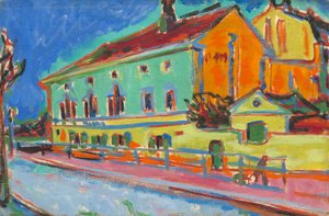 Sala da ballo Bellevue, 1909-10 da Ernst Ludwig Kirchner