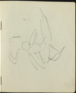 Ballerini e artisti (Pagina da un taccuino) da Ernst Ludwig Kirchner