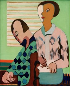 La coppia. Autoritratto con Erna da Ernst Ludwig Kirchner