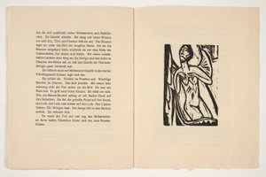 Das Stiftsfräulein und der Tod (La canonica e la morte). Illustrazioni per un romanzo di Alfred Döblin da Ernst Ludwig Kirchner